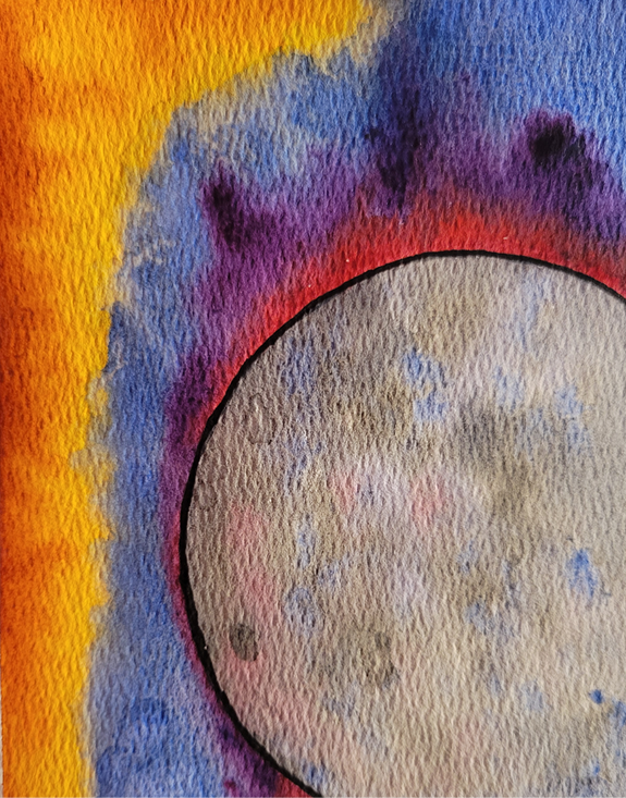 A watercolor painting