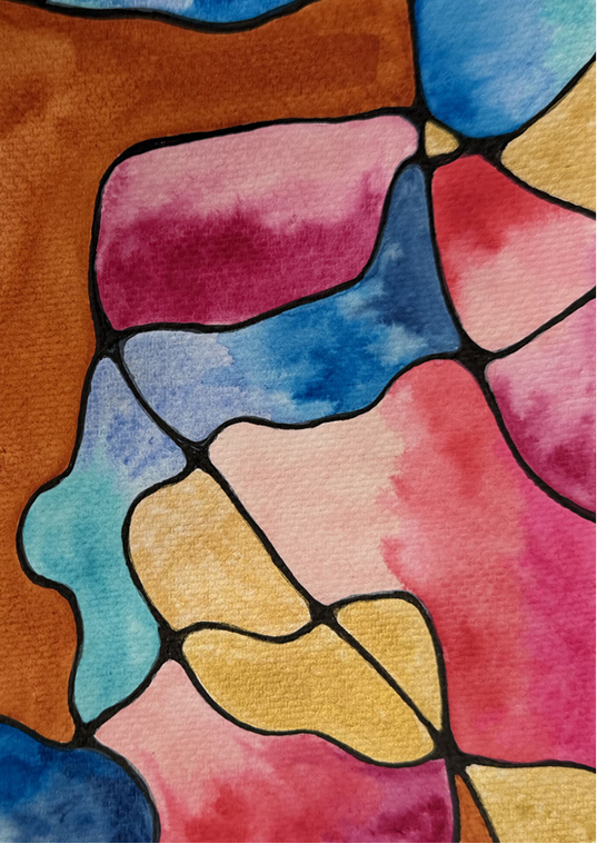 A watercolor painting